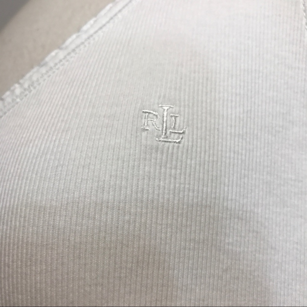Lauren Ralph Lauren White Tank Top - Picture 4 of 7