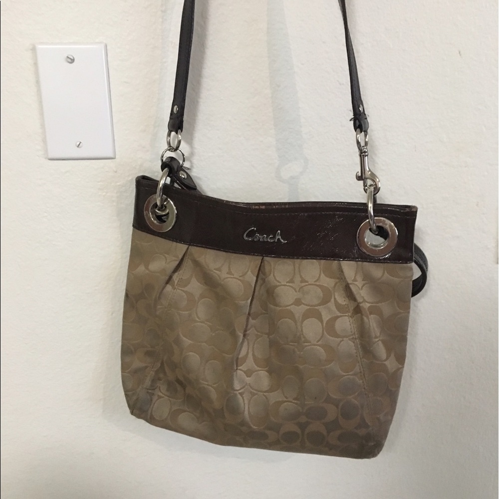 Coach CC pattern cross body