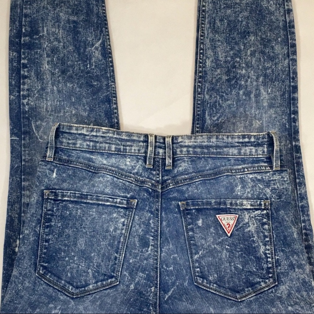Classic High Waist Guess Stonewashed Denim Size 30 - Picture 2 of 3