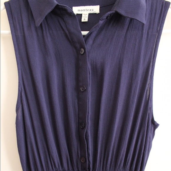 NWOT Button Down Dress SZ S - Picture 3 of 3