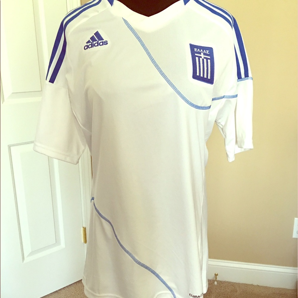NWOT adidas Men's Greece Hellas Home Jersey 🇬🇷