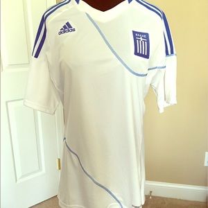 NWOT adidas Men's Greece Hellas Home Jersey 🇬🇷