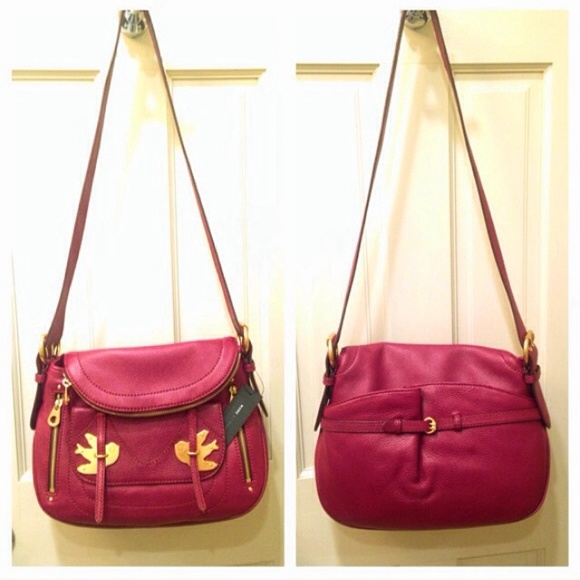 No Longer for Sale - Marc Jacobs Merlot Bird Bag - Picture 2 of 4