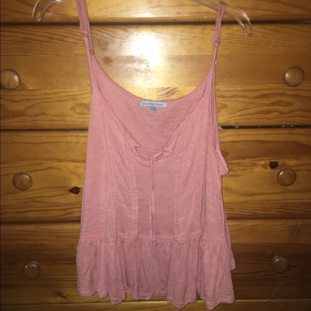 Charlotte Russe Babydoll Tank Top