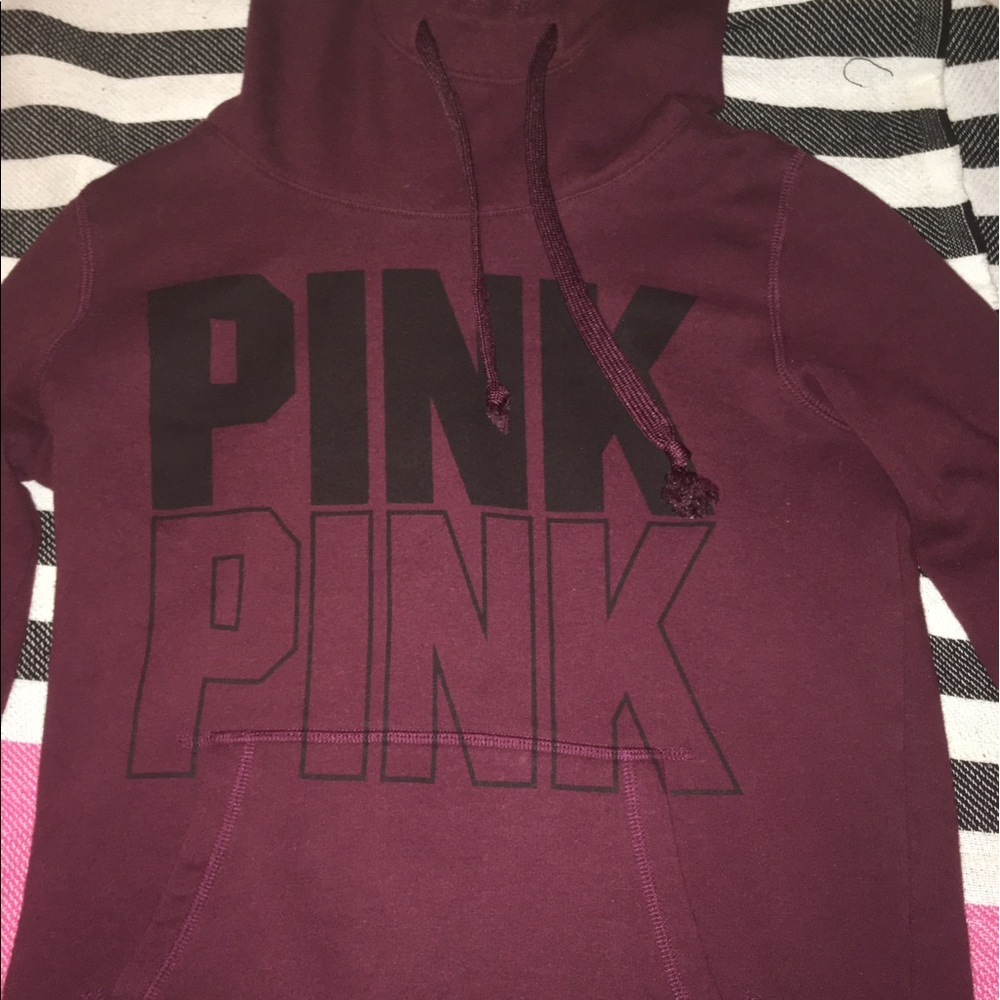 Pink hoodie