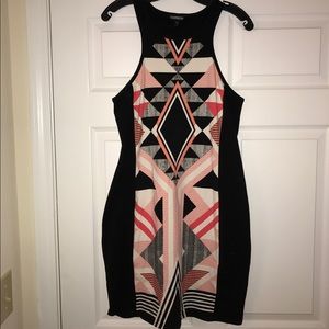 Express summer bodycon dress