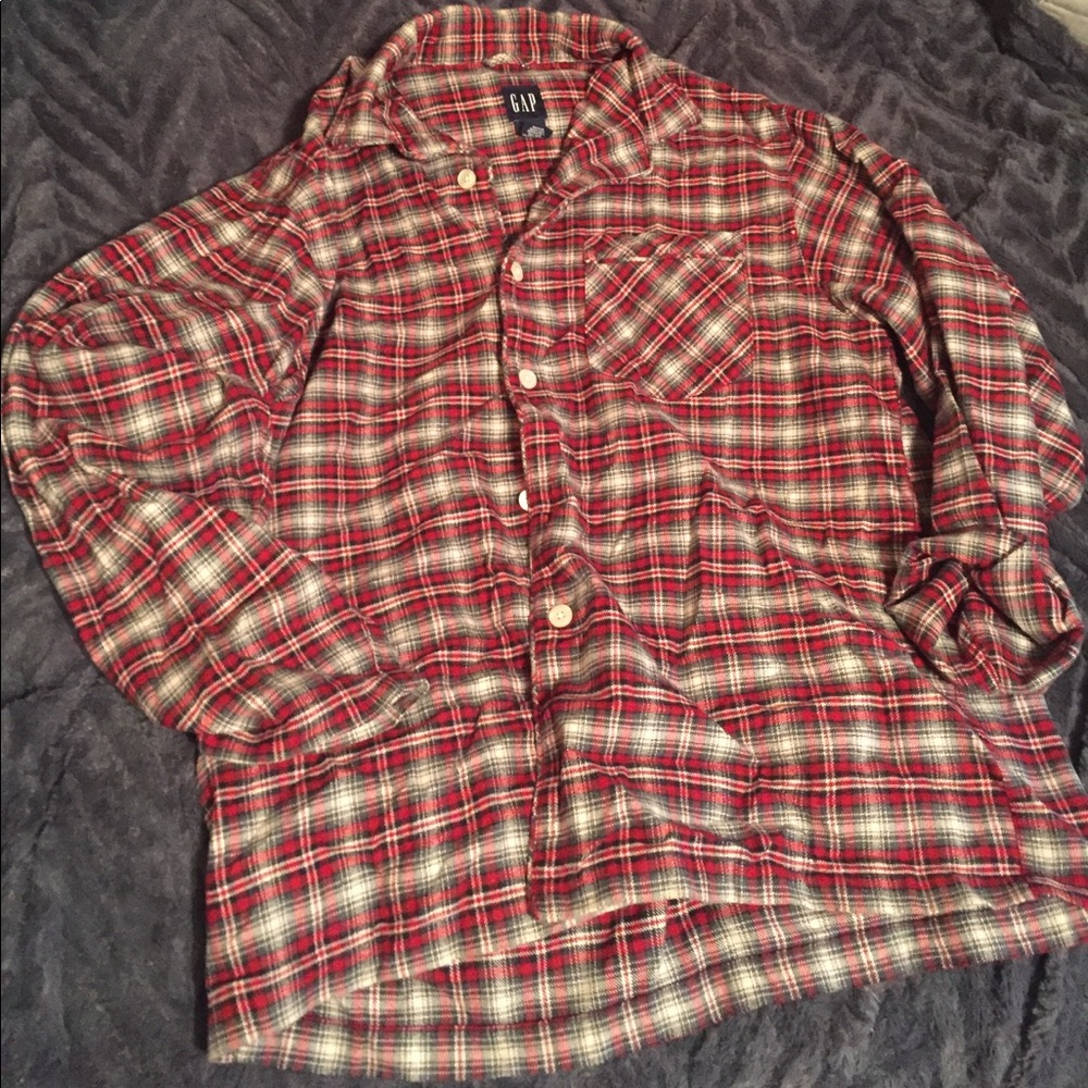 Gap Red Flannel
