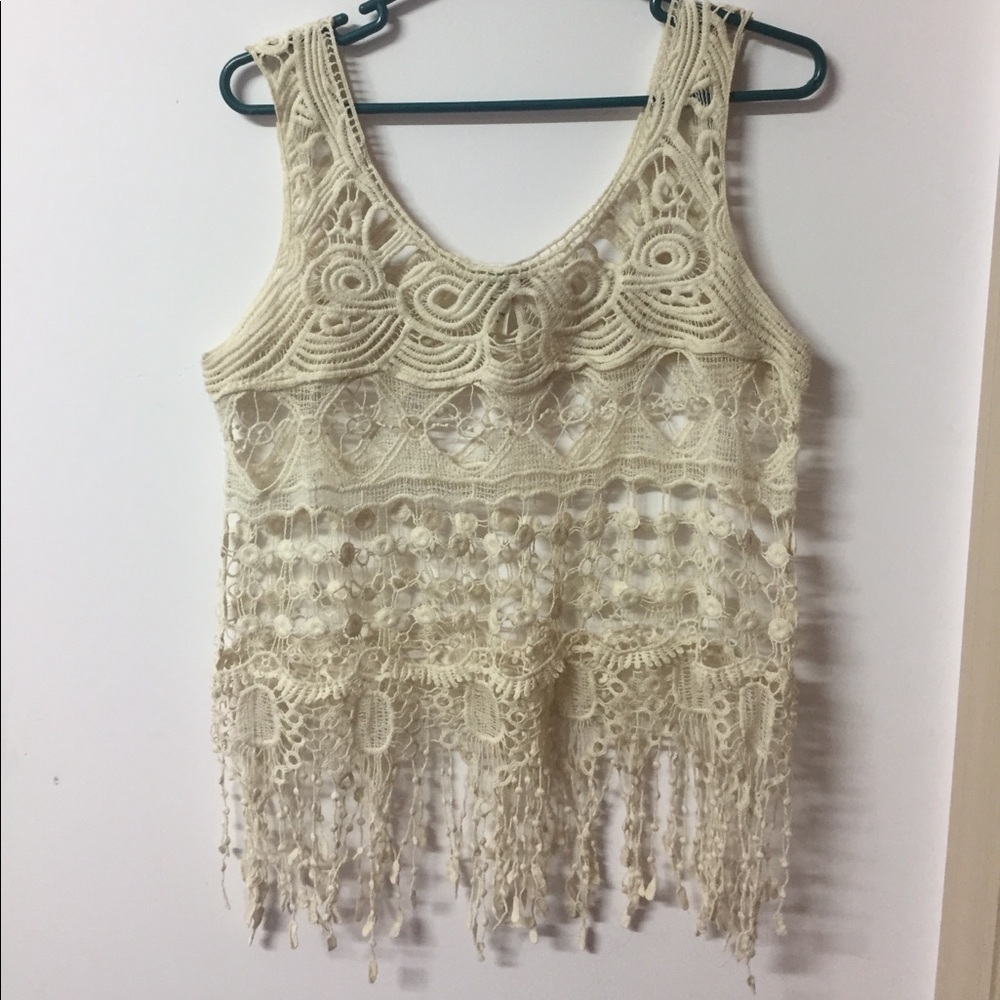 Crocheted top