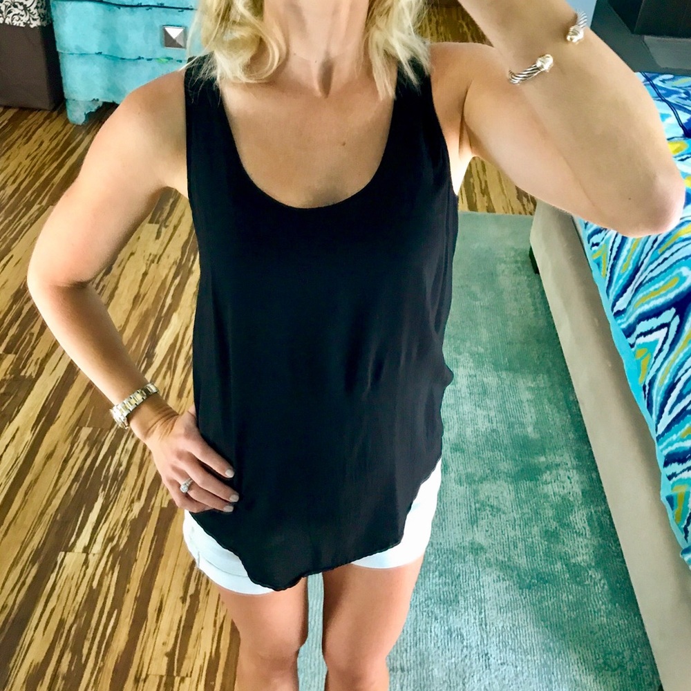 NWOT BP Nordstrom black tank top - Picture 2 of 5