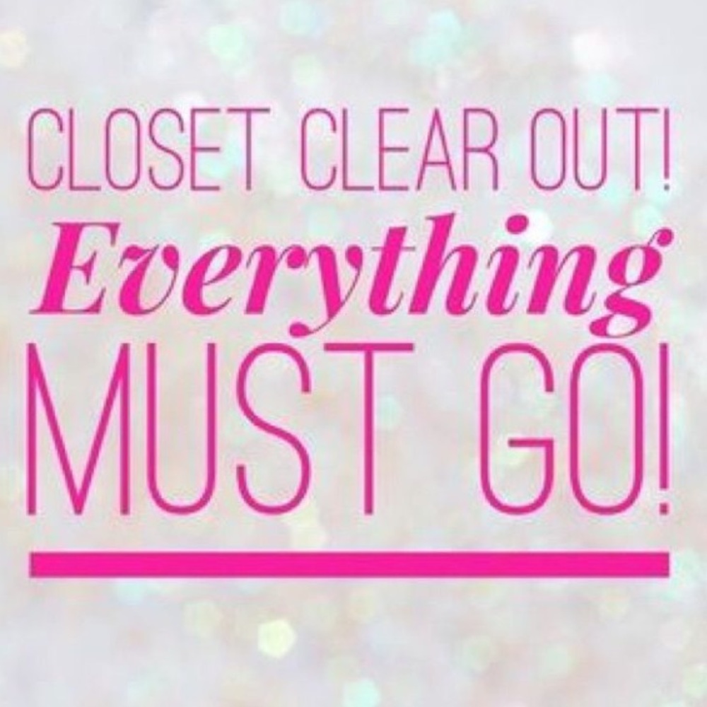 Closet Clear Out!