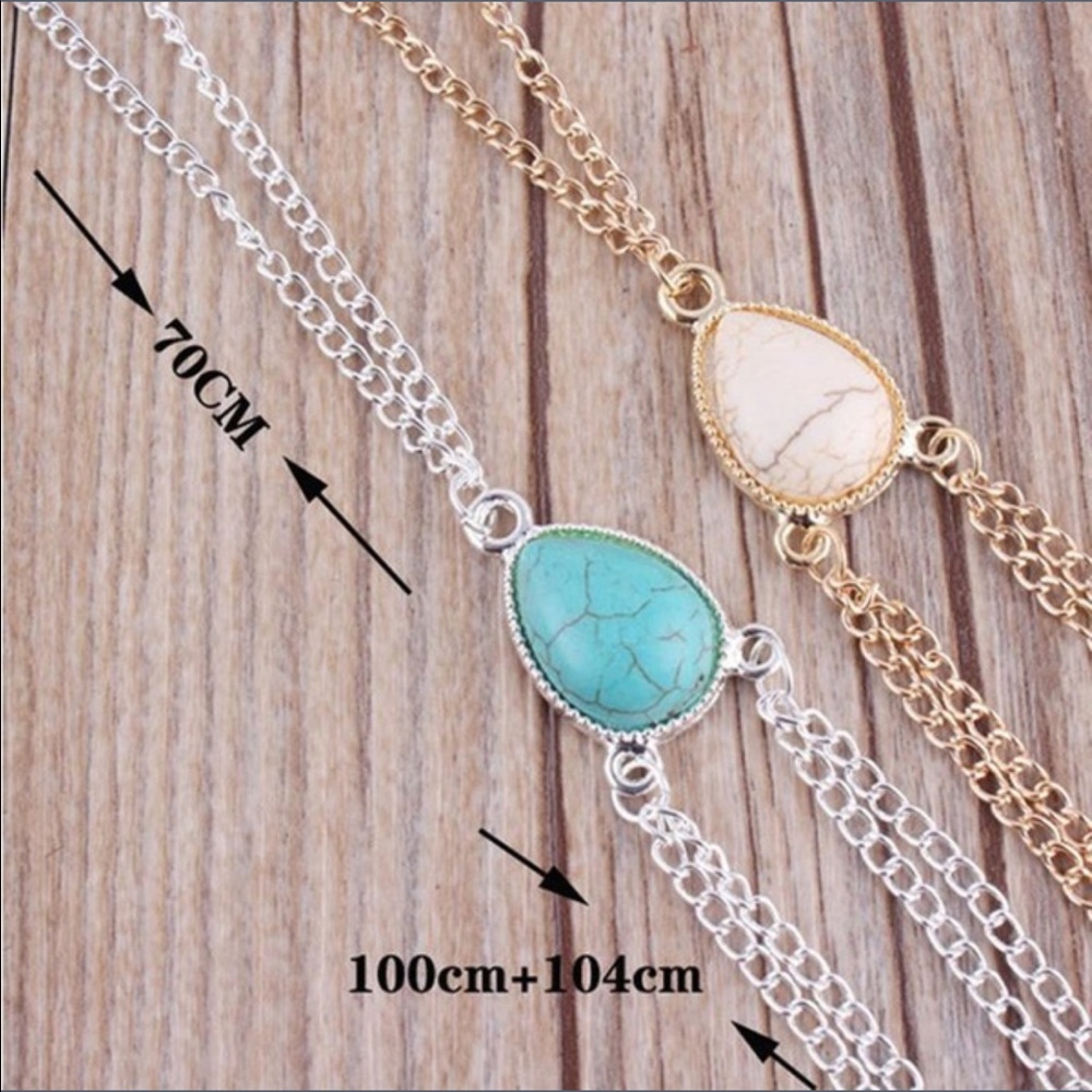 Boho body chain - Picture 4 of 5