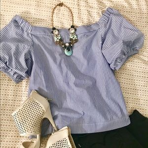 Saks Fifth Avenue Cold Shoulder Top - size M