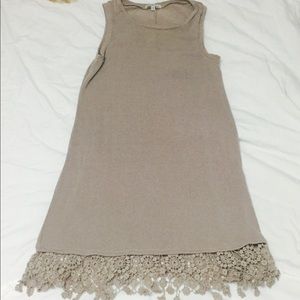 Tan dress