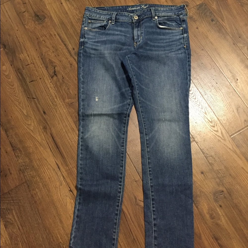 American Eagle 12 short skinny jeans