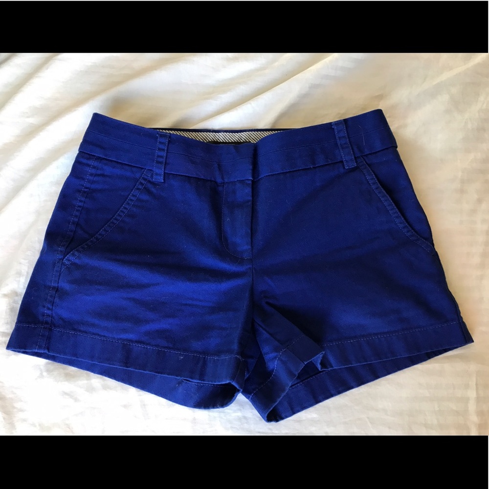 Royal Blue J.Crew 3-inch Chino