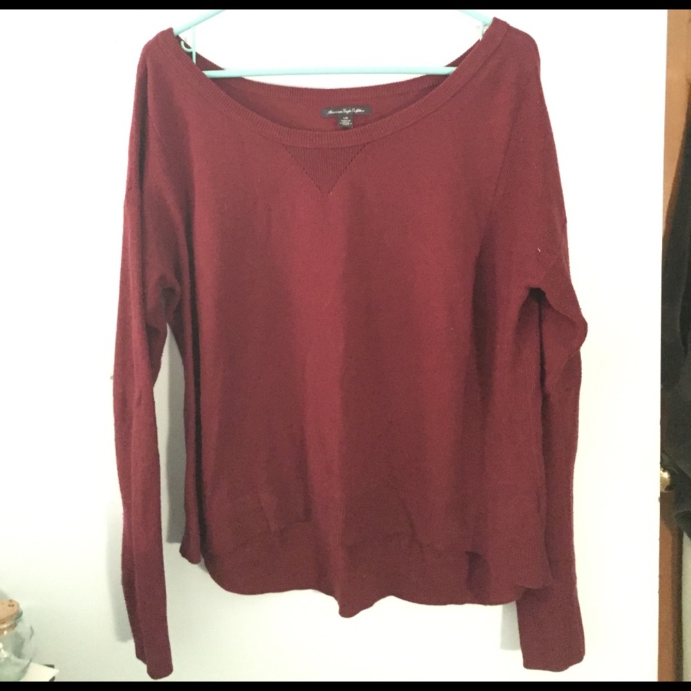 Maroon AE Sweater MORE COLORS AVAILABLE