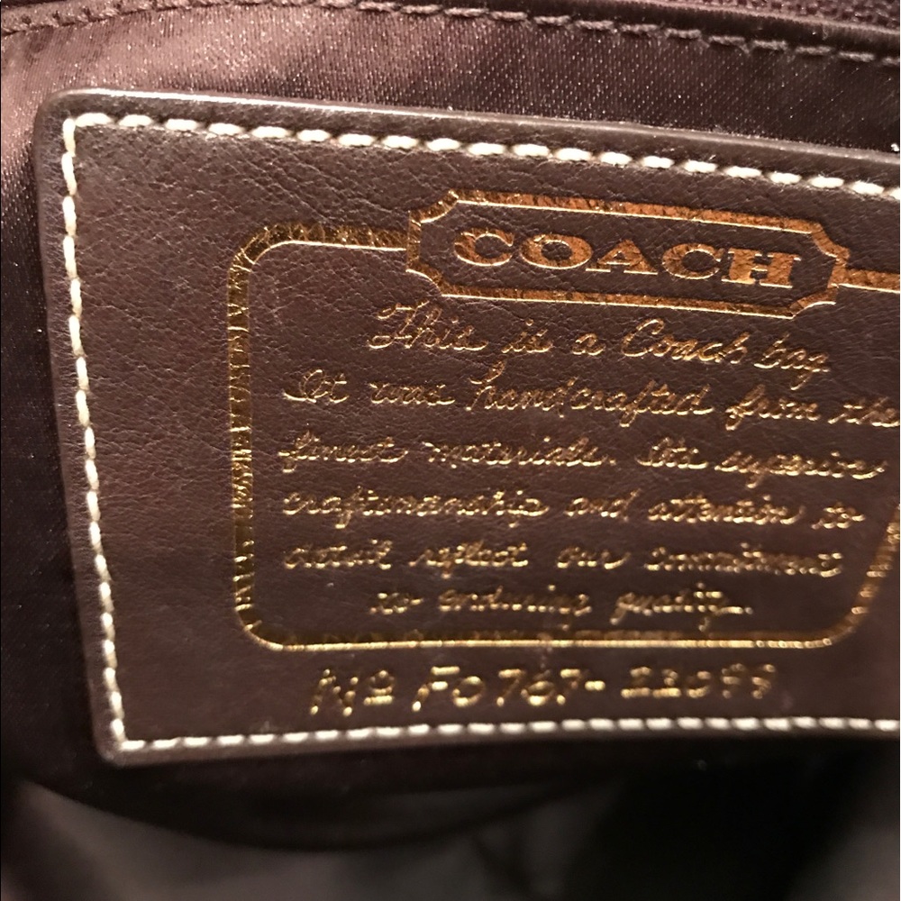 Coach Tote - Picture 2 of 3