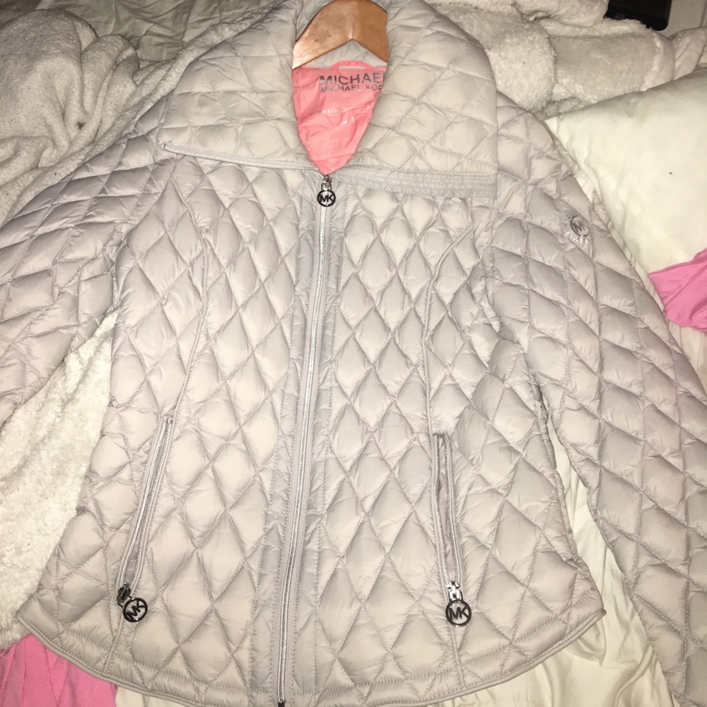 Michael kors light weight jacket (grey)
