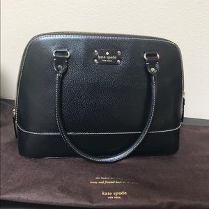 Authentic Kate Spade large black purse