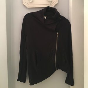 Helmet Lang Asymmetrical Zip Up