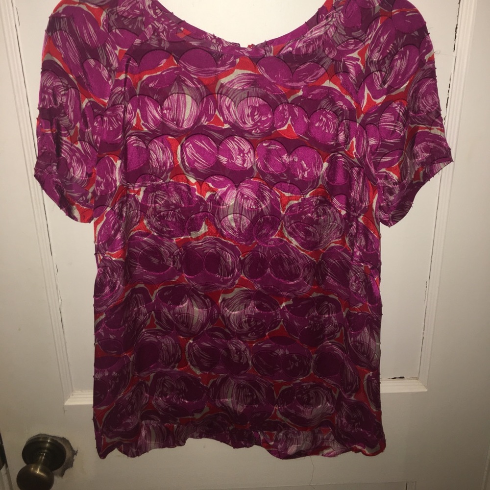 Floral Tory burch blouse - size 8