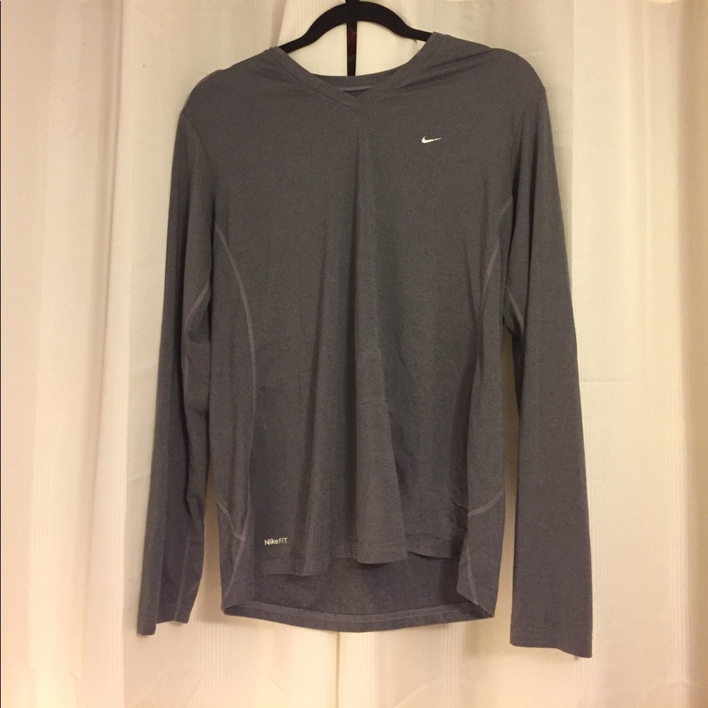 NIKE FIT DRY long sleeve performance tee
