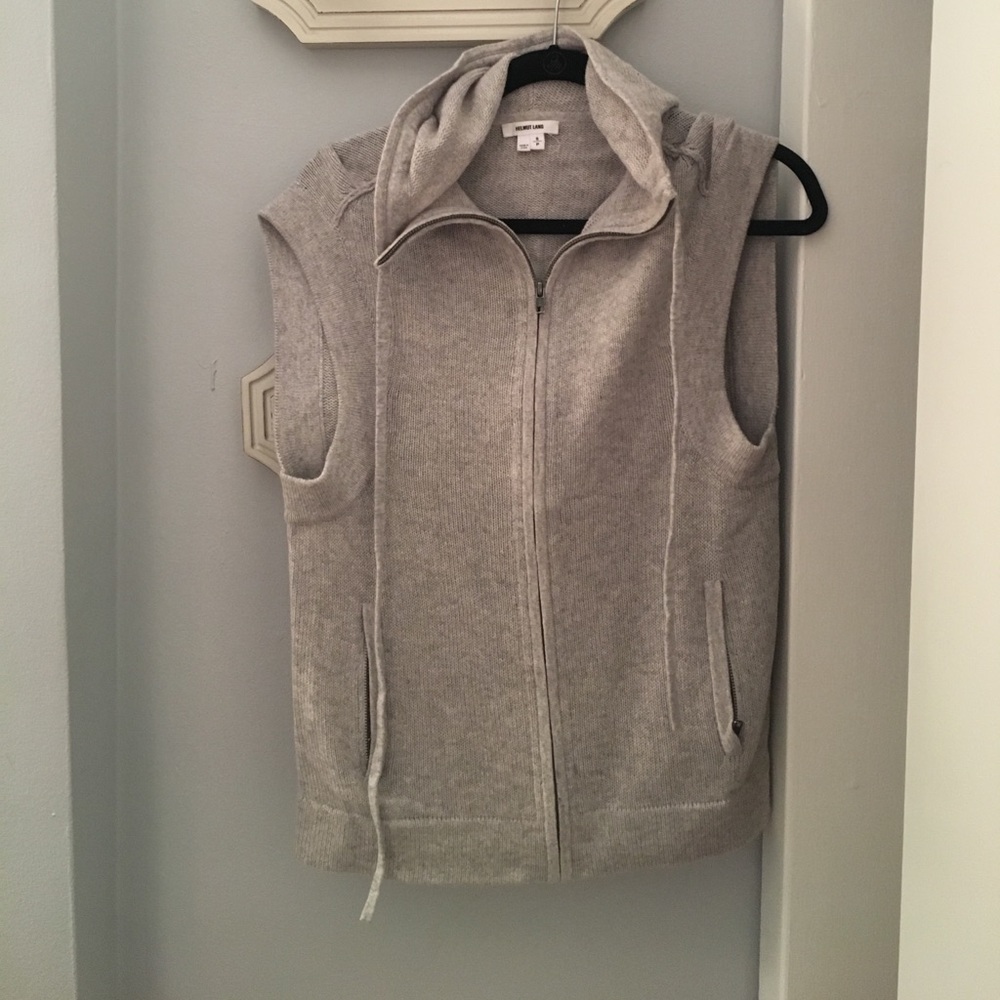 Brand new Helmut Lang zip up hoodie.