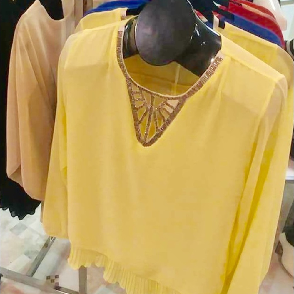French Yellow and Navy Blue shirts