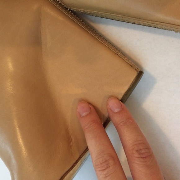 ALEXANDER WANG Camilla Nude Wedge Sock Boots - Picture 6 of 8