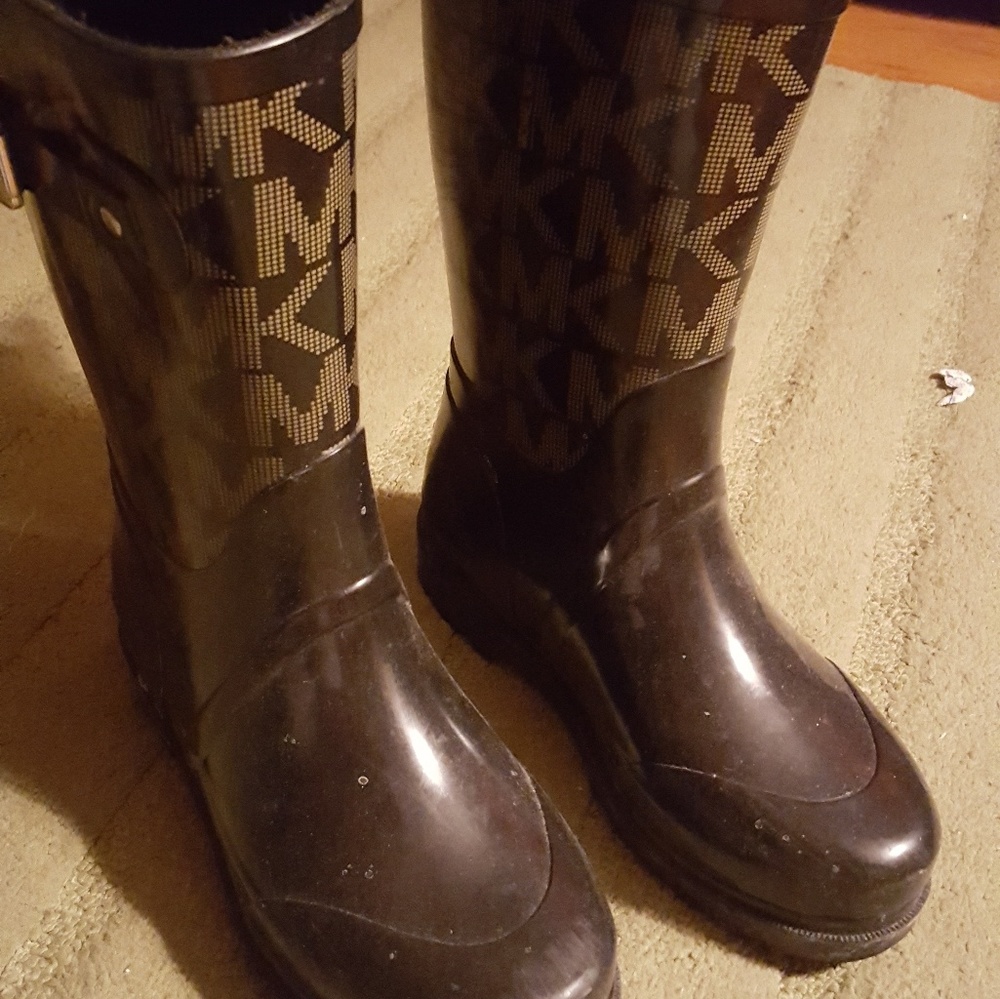 Michael Kors rain boots - Picture 2 of 2