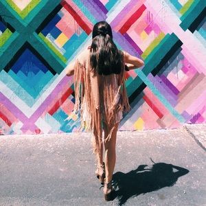 Fringe Shawl/Vest