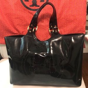 Tory Butch patent tote