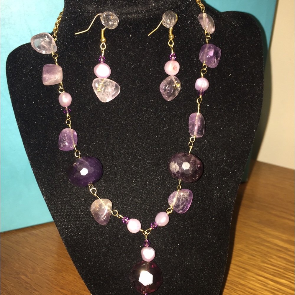 Handmade jewelry set