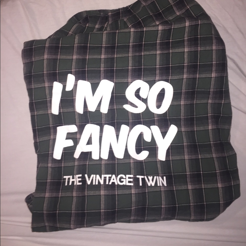 The Vintage Twin - Tommy Hilfiger green flannel
