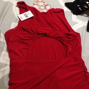 Open back Red "Sopranos" dress