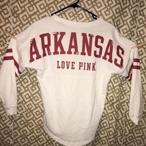 PINK by VS Arkansas Razorback Long Sleeve Shirt