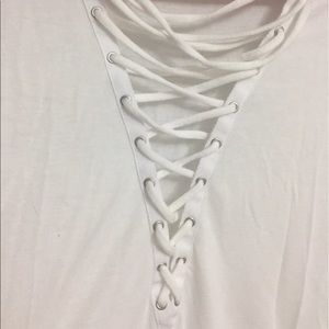 Express tie up shirt
