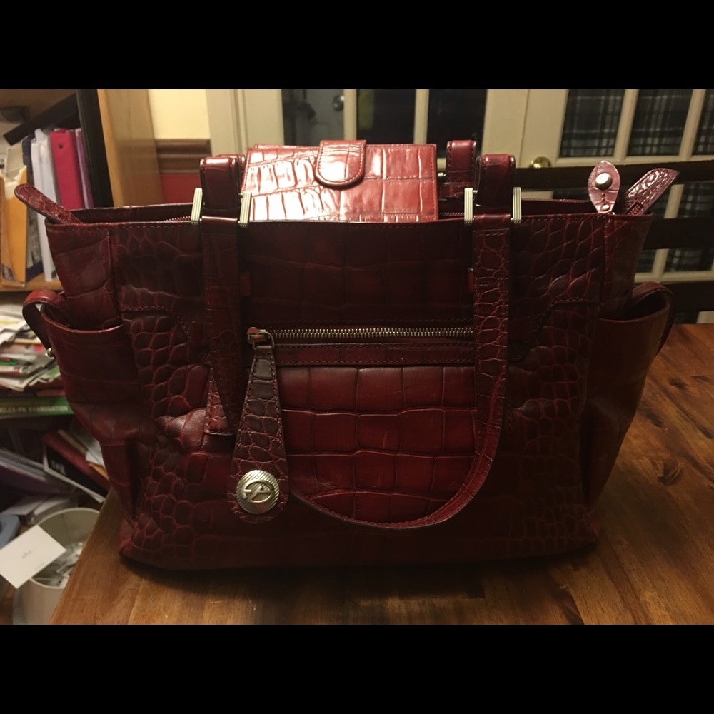 Francesco Biasia purse genuine leather