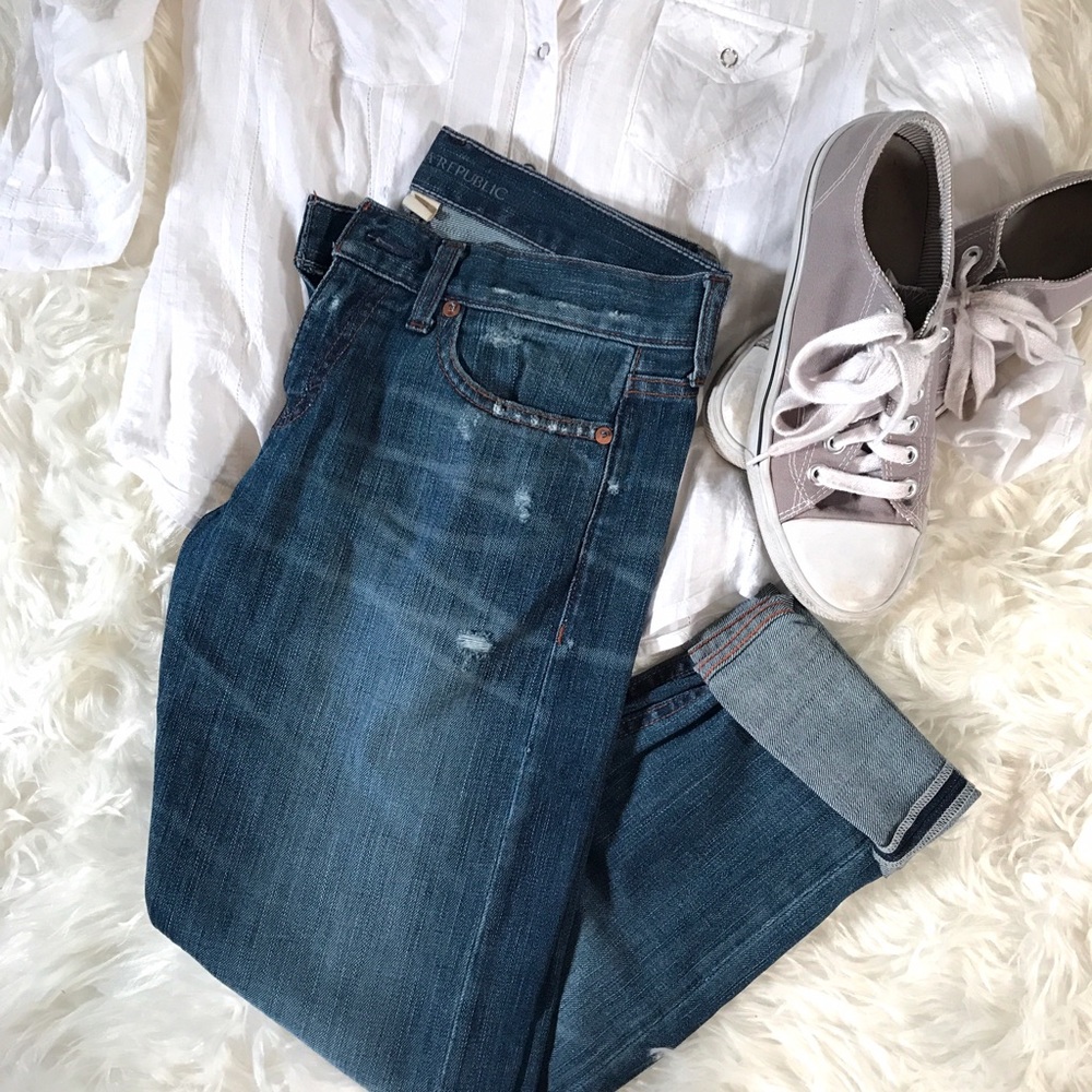 Banana Republic Boyfriend Jeans Size 26