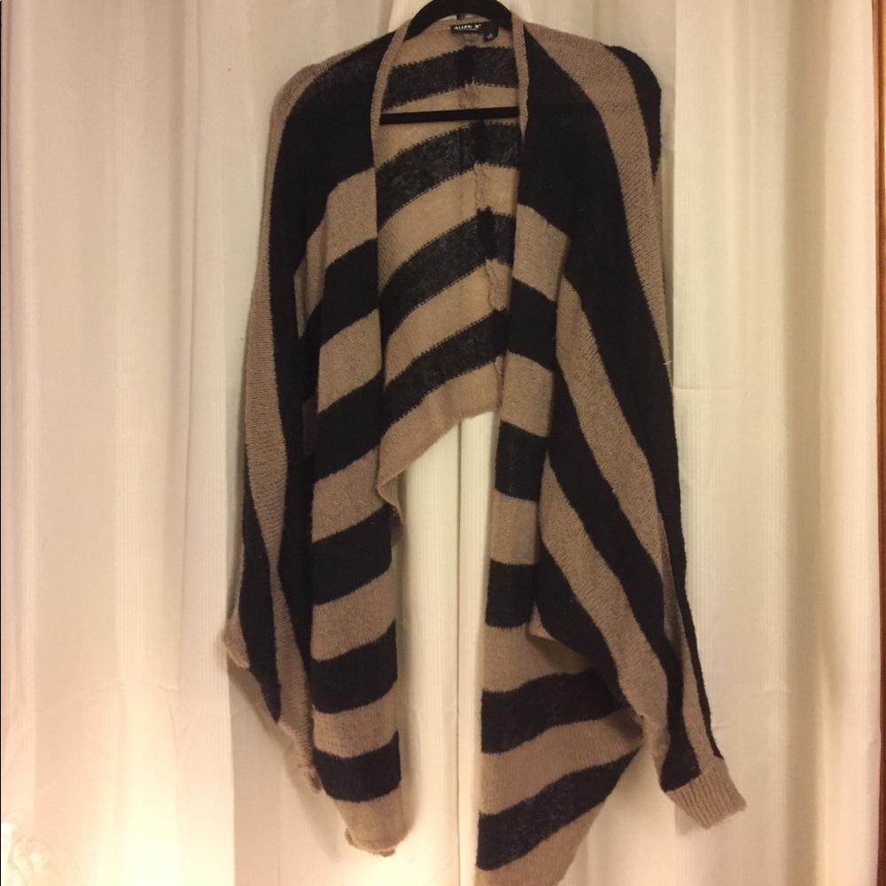 HI LOW STRIPED SWEATER