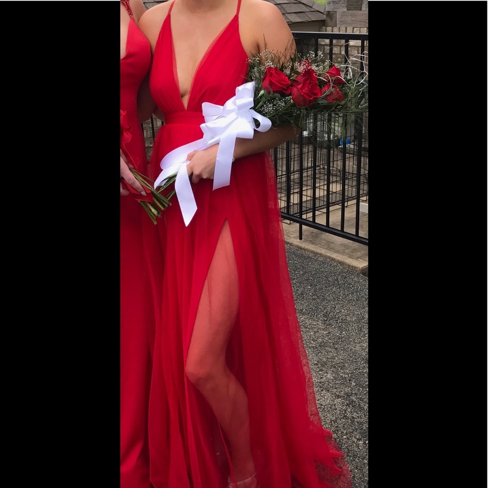 Red Long Dress