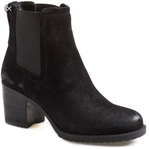 Sam edelman 'hanley' black suede booties