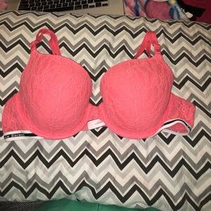Coral Lined Lance Bra