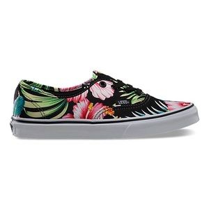 Hawaiian Floral Authentic Vans