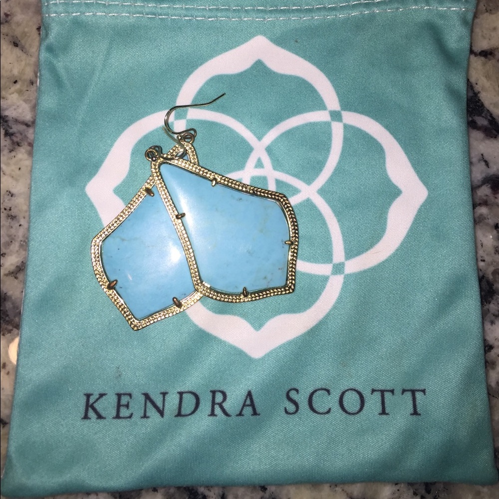 Kendra Scott - Alexandra earrings in Teal