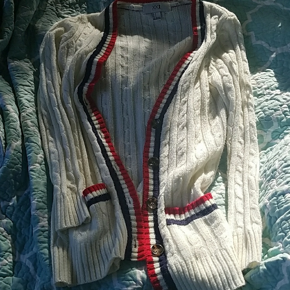 (Re-posh) varsity cardigan