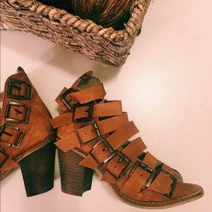 Free People Leather Heels