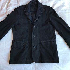 All Saints Suede Coat