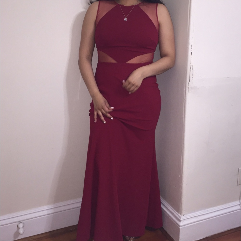 Simple evening gown by JS collection