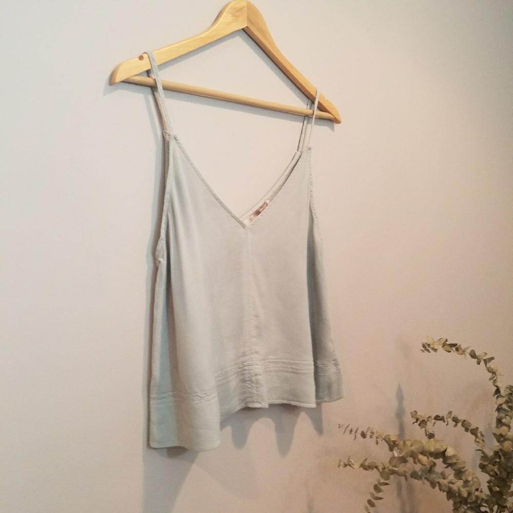 Light Blue/Green Colored Tank